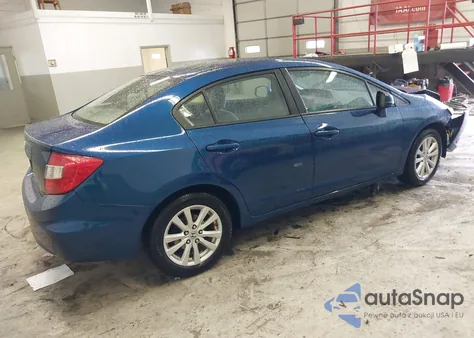 2012 Honda Civic Ex from USA, damaged, VIN 2HGFB2F83CH557418